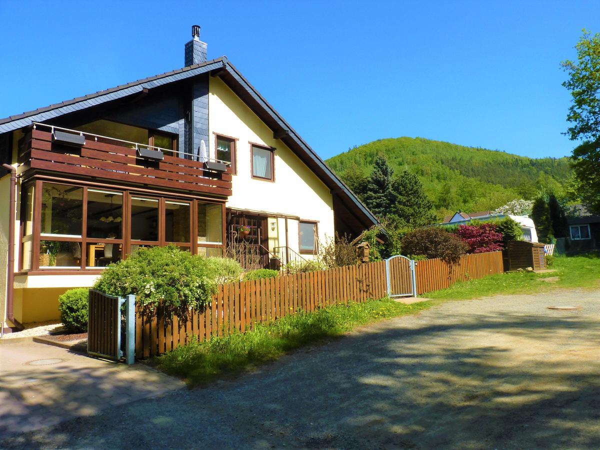 Ferienwohnung Im Wald Mit Kamin Bad Harzburg Ngoại thất bức ảnh